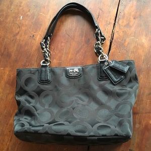 Black Coach Shoulder Bag